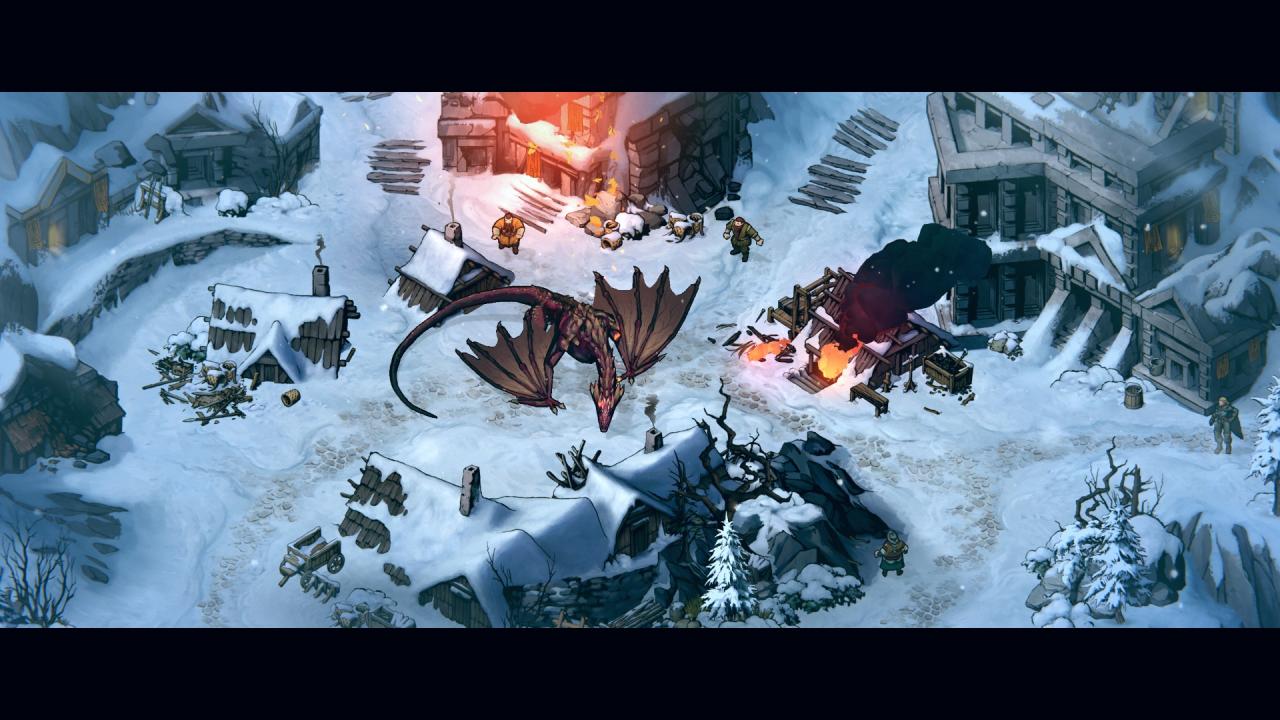 Auch dicke Brocken wie diesen Drachen muss Meve bekämpfen.
