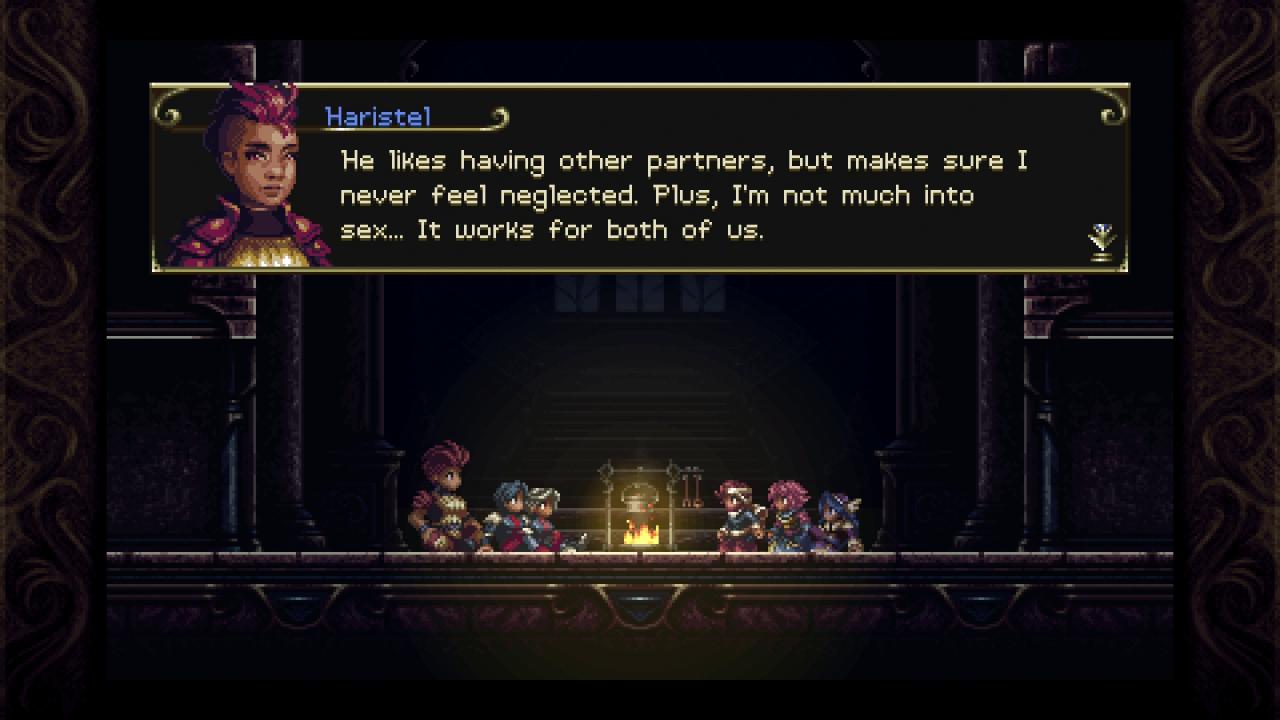 Viele optionale Dialoge in Timespinner handeln von Sexualität und LGBT 