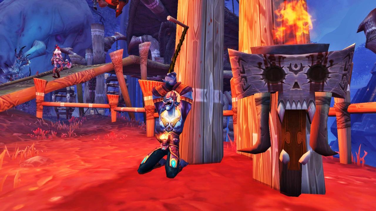 Ein Bluttroll in WoW: Battle for Azeroth