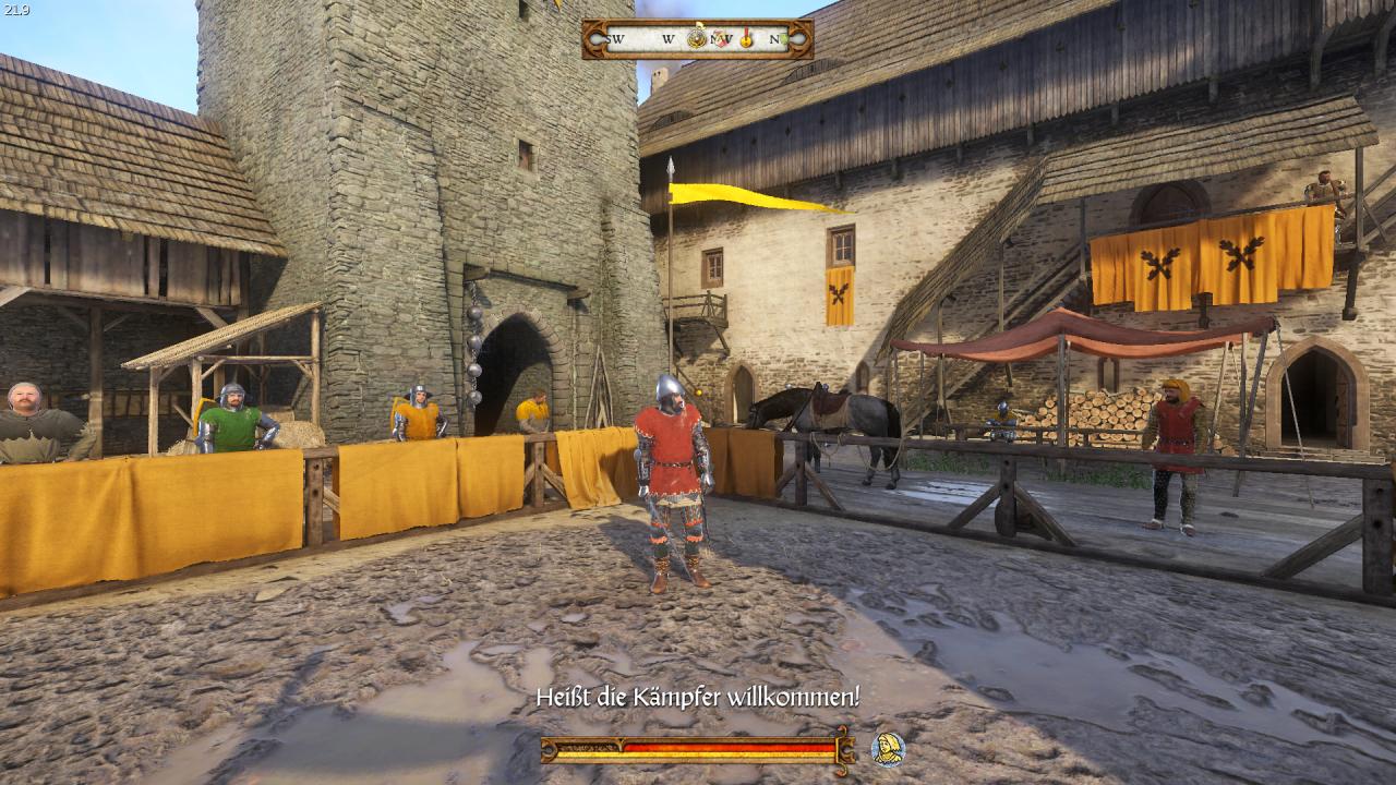 [18/10/2018] Kingdom Come: Deliverance -&nbsp; Beim Ritterturnier treten wir gegen Kämpfer aus der Umgebung an.&nbsp;