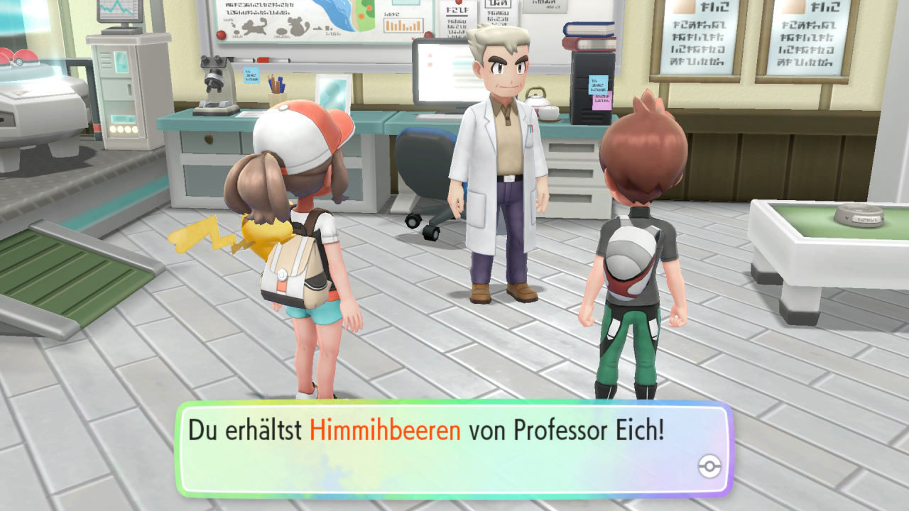 [13/11/2018] Nachdem wir Professor Eichs Paket ausgeliefert haben, erhalten wir von ihm Himmihbeeren.