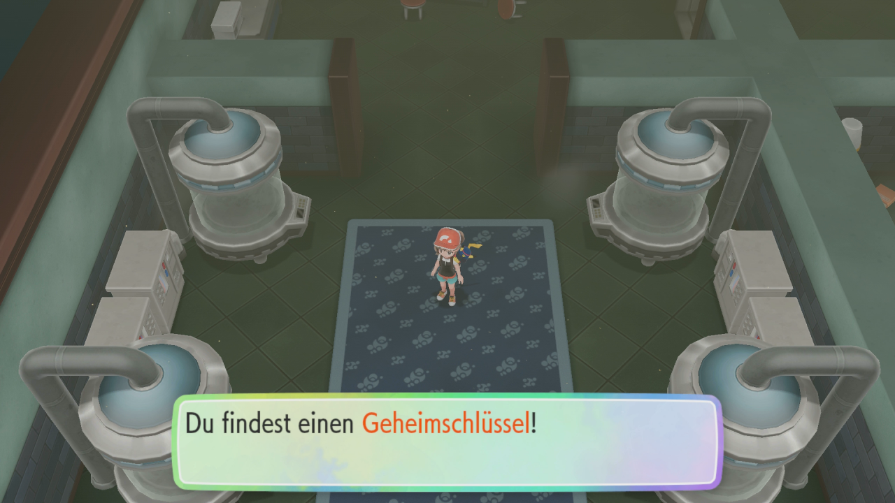 [22/11/2018] Im versteckten Labor finden wir einen Geheimschlüssel.