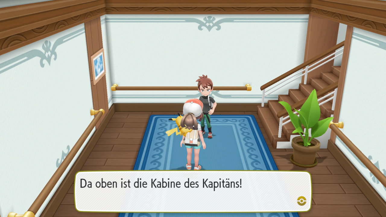 [14/11/2018] Auf dem Boot stoßen wir wieder auf Rivalen Trace. Er testet unser Können.