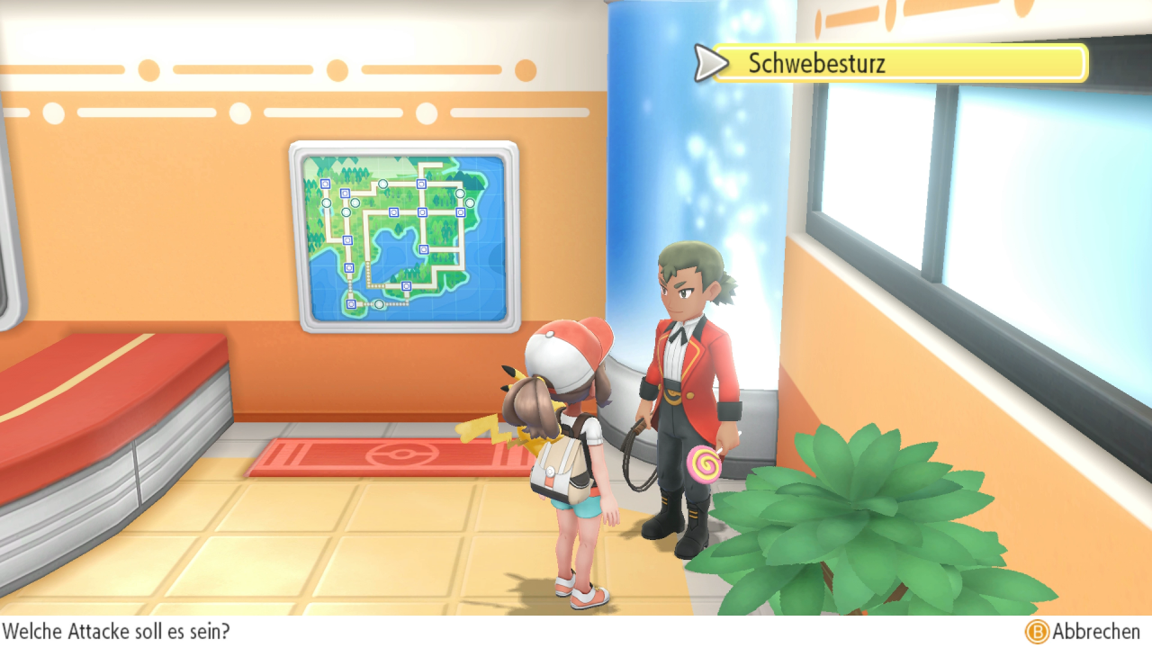 [16/11/2018] Dieser Bewohner bringt unserem Pikachu die Attacke Schwebesturz bei.