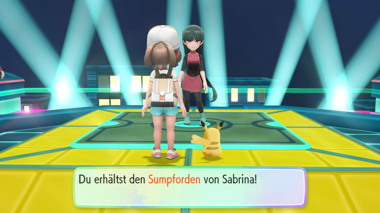 [19/11/2018] Wir erhalten den Sumpforden von der Arenaleiterin Sabrina