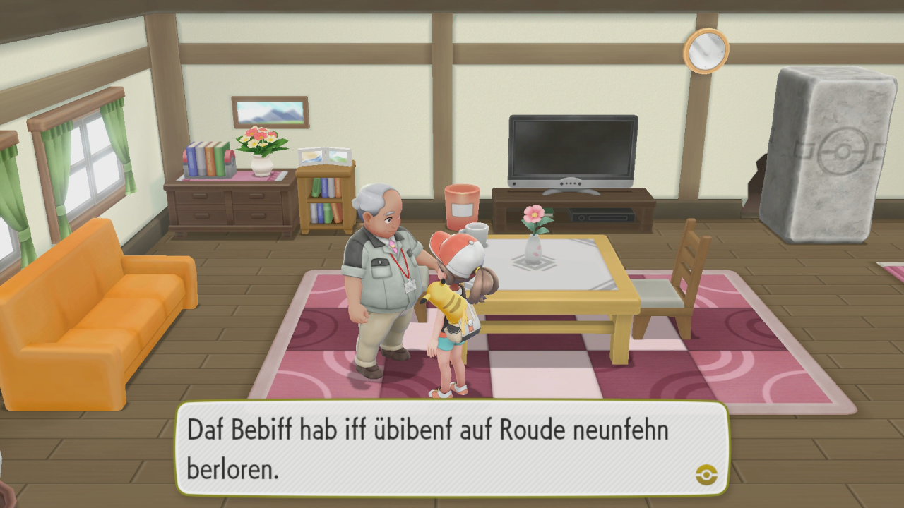 [21/11/2018] Der Direktor ist ohne sein Gebiss kaum zu verstehen.