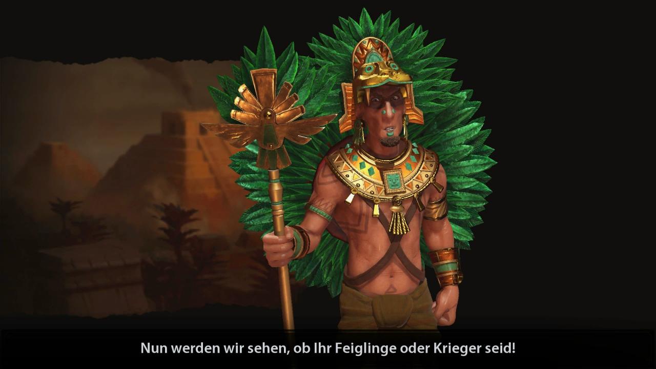 Die KI-Spieler reagieren in gut inszenierten Miniszenen auf verschiedene diplomatische Ereignisse. Leider stellt sich die KI oftmals nicht so toll im Spiel an.