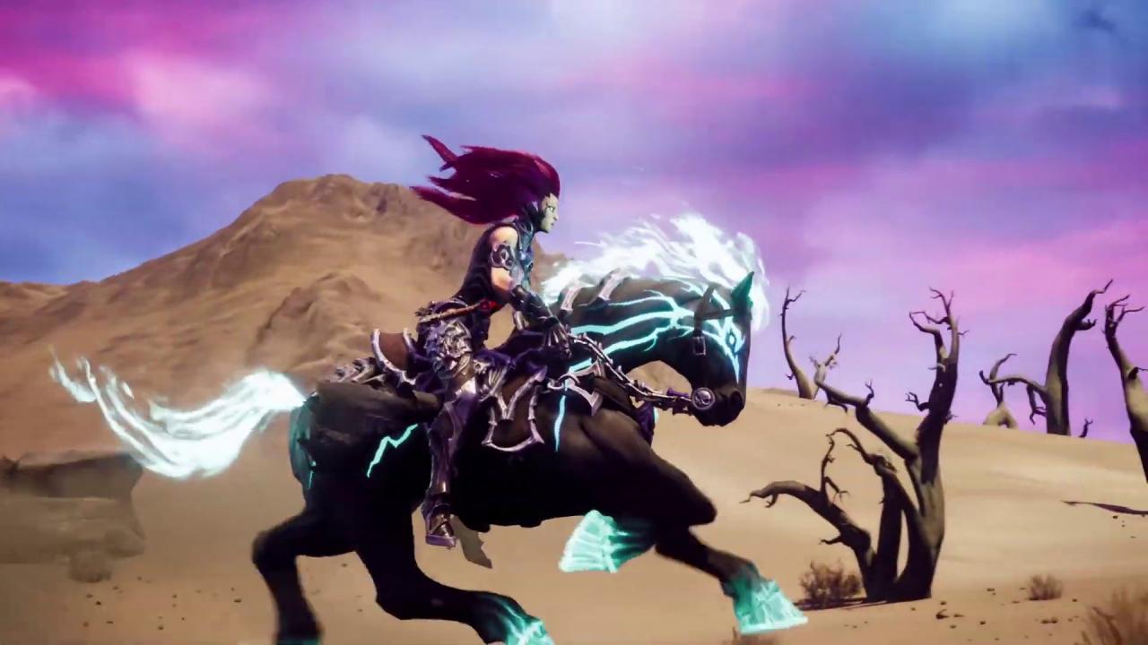 Die schönen Animationen in Spielgrafik wecken die Erwartung, man könnte in Darksiders 3 reiten. Geht leider nicht.
