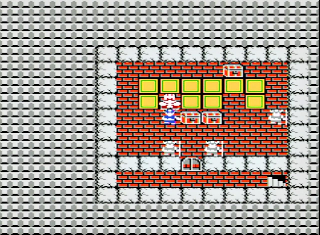[09/11/2018] Nicht nur spielerisch, sondern auch grafisch wurde die amerikanische NES-Version (rechts zu sehen) gegenüber dem Japan-Original (im linken Bild) verbessert, wie der direkte Vergleich am besten zeigt.