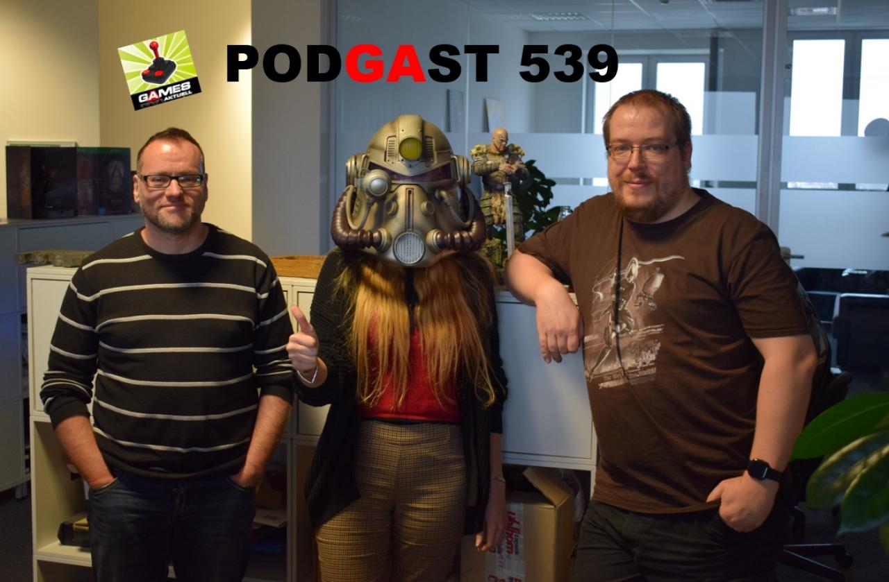 [23/11/2018] Games Aktuell Podcast 539: Thomas, Lena, Matthias