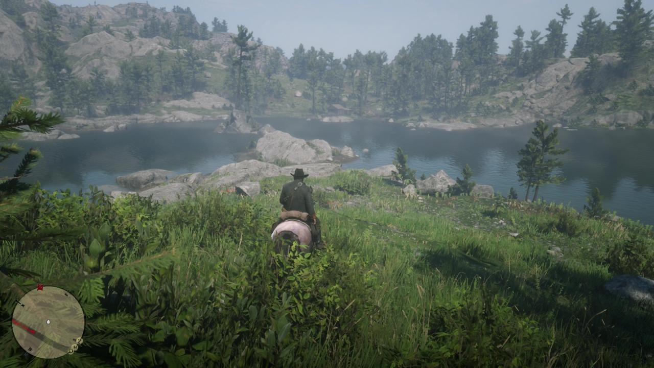 [08/11/2018] Auf der Insel weiter vorn mit dem Baum findet ihr den Schatz der Jack Hall Bande. Reitet an die östliche Landzunge auf der Map und schwimmt dann rüber.