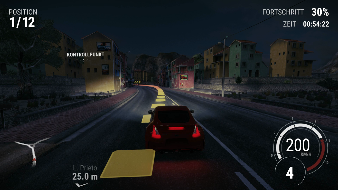 Die Rennen in Gear Club Unlimited 2 entführen euch nicht nur in unterschiedliche Gegenden, sie finden auch zu allen Tages- und Nachtzeiten statt.