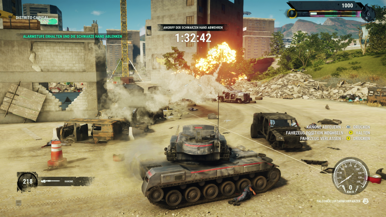[18/12/2018] Natürlich macht es Spaß, mit einem Panzer alles in Schutt und Asche zu legen, doch die Missionen sind so arg gestreckt, dass selbst das irgendwann langweilig wird.