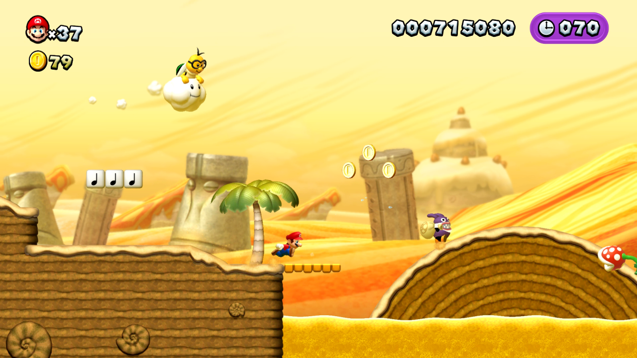 Mopsie ist nicht nur eine spielbare Figur, sondern auch ein meisterlicher Dieb, der gerne mal mit Toads Items durchbrennt. Dann müsst ihr ihn wieder einfangen.