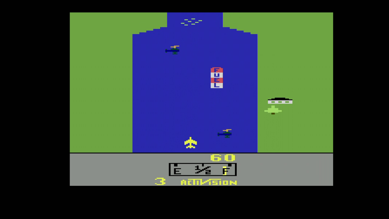 [06/12/2018] River Raid auf dem Atari Flashback 9 Gold HD