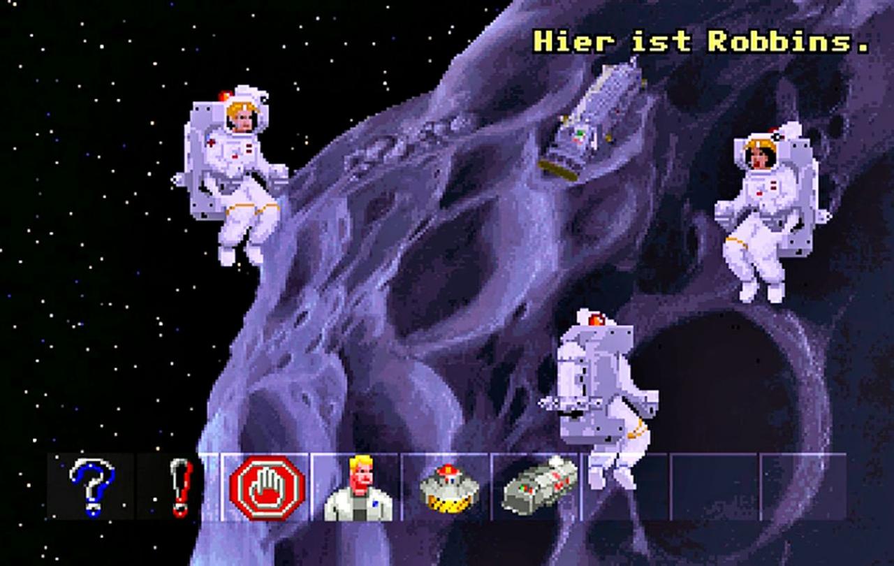 [20/12/2018] Der Beginn des Abenteuers: Beim Sprengen des Asteroiden entdecken die drei Astronauten Hinweise auf außerirdische Intelligenz. Mysteriös ... (PC) (1)