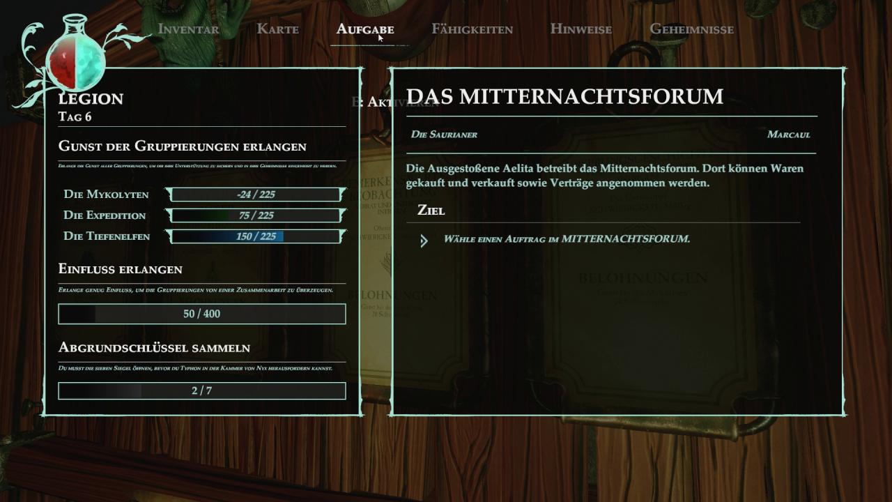 Obwohl ein simples Fraktionssystem im Spiel arbeitet, bekamen wir davon im Test kaum etwas mit.