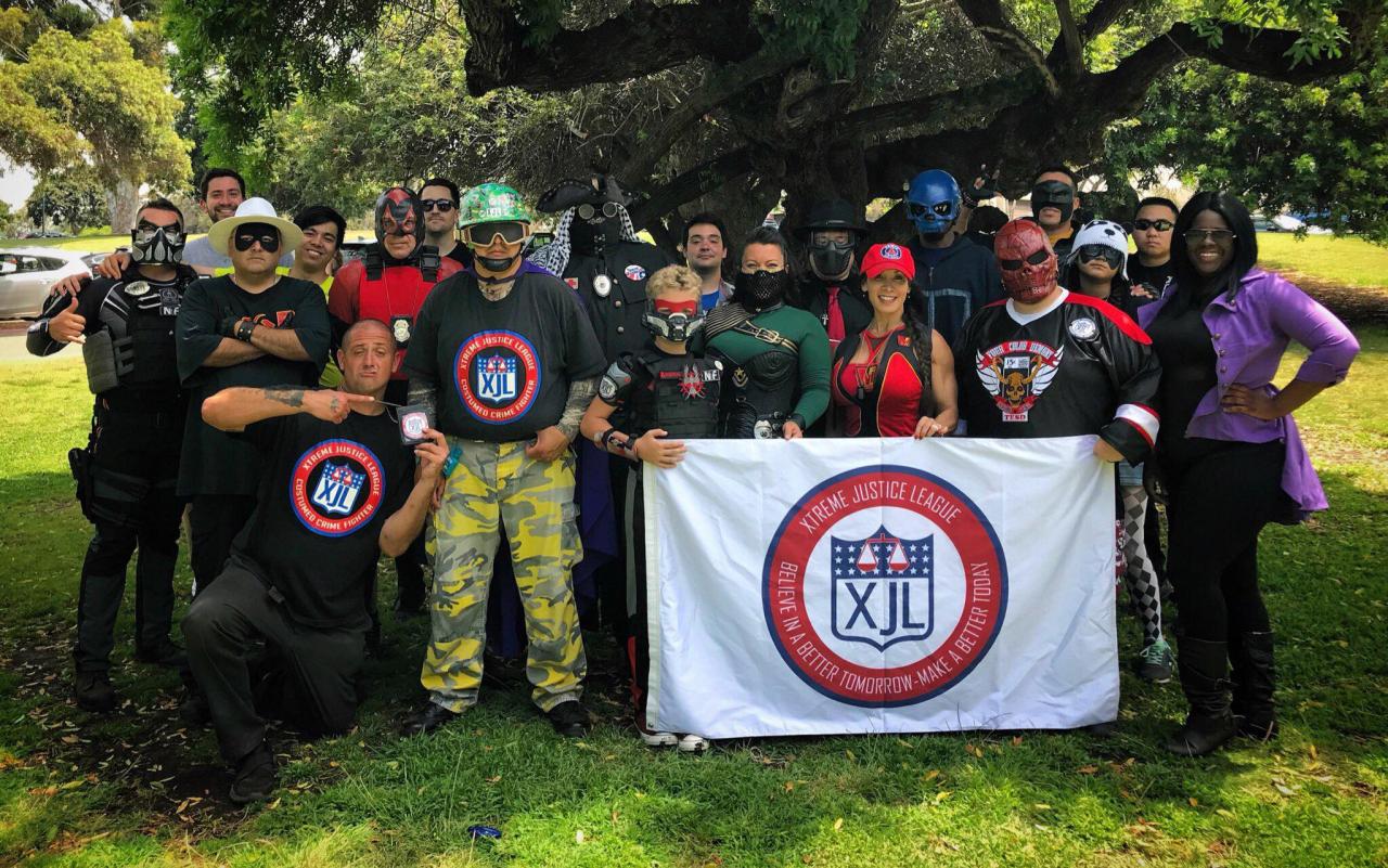 [21/12/2018] Etwa 40 Mitglieder gehören der Xtreme Justice League derzeit an; die meisten davon im kalifornischen San Diego.