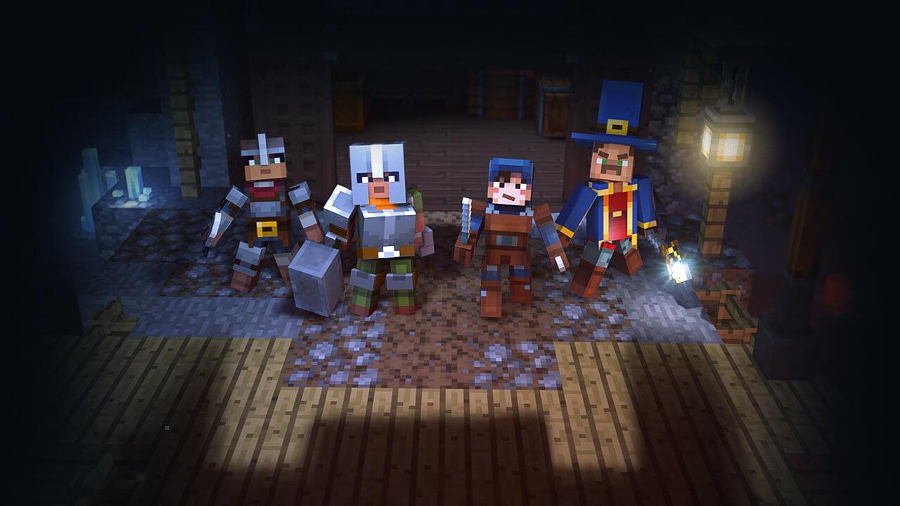 [10/12/2018] Auf der diesjährigen MineCon wurde Minecraft: Dungeons angekündigt. Entwickler Mojang bezeichnet es als Dungeon-­Crawler-inspiriertes Kooperativvergnügen, bei dem ihr euch zu viert unter anderem durch Canyons, Sümpfe und Minen kämpft.&nbsp;
