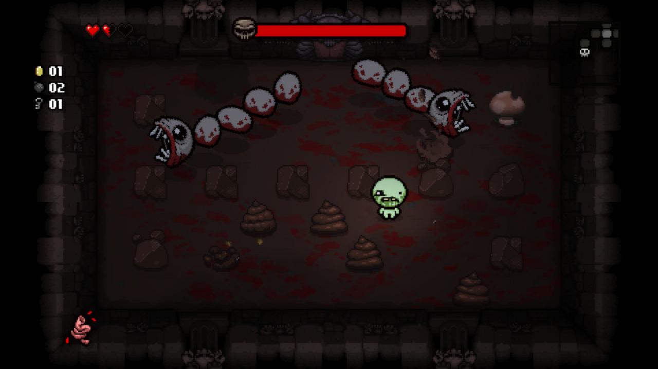 [10/12/2018] Auch im brillanten The Binding of Isaac: Rebirth (2014) kämpft ihr euch durch monsterverseuchte Dungeons. Streng genommen ist es jedoch ein Rogue-like. Im Todesfall müsst ihr komplett von vorn beginnen. Alle Levels sind prozedural generiert.
