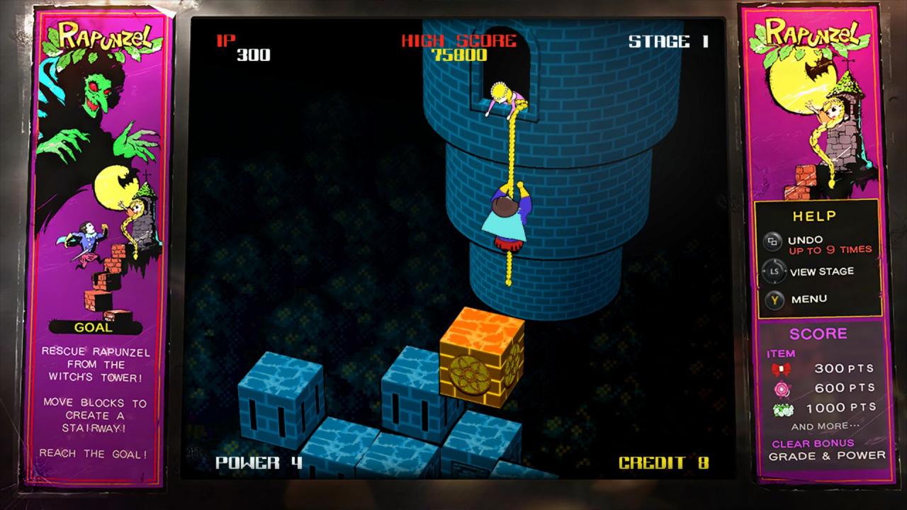 [15/01/2019] Schaut ihr euch in der Stray Sheep Bar um, findet ihr einen Arcade-Automaten, an dem ihr Rapunzel spielen dürft. Probiert es aus!