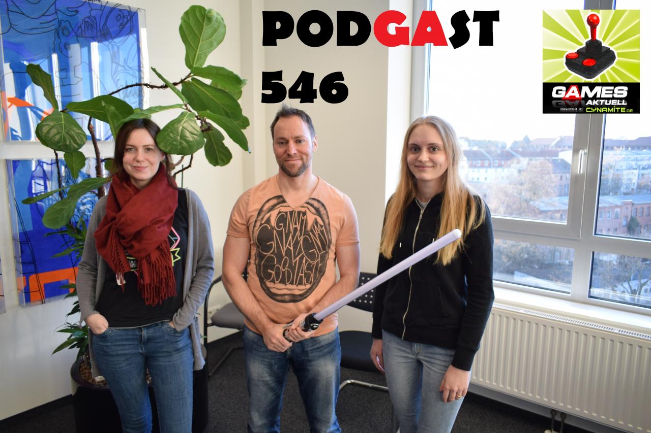 [18/01/2019] Games Aktuell Podcast 546: Katha, Andy, Cosima