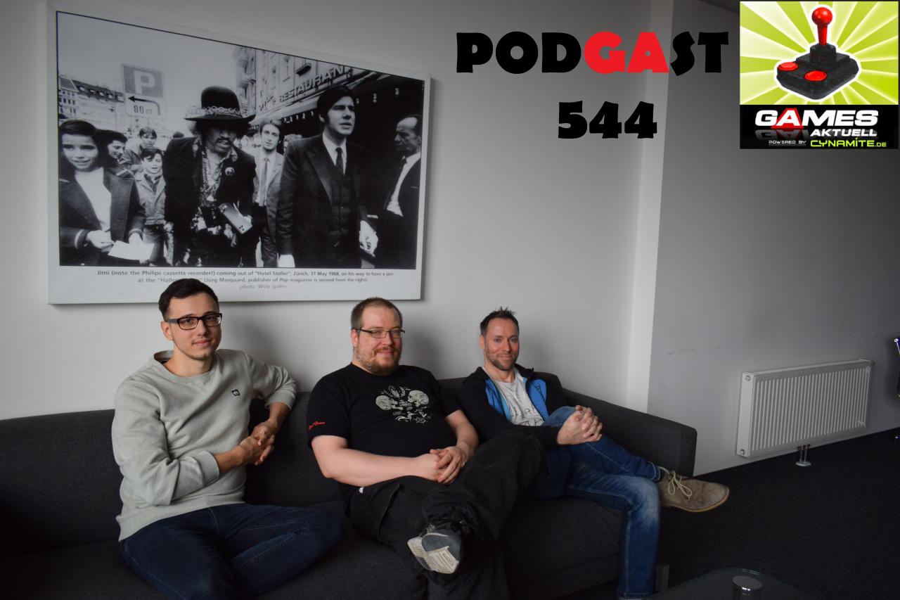 [04/01/2019] Games Aktuell Podcast 544: Eugen, Matthias, Andy