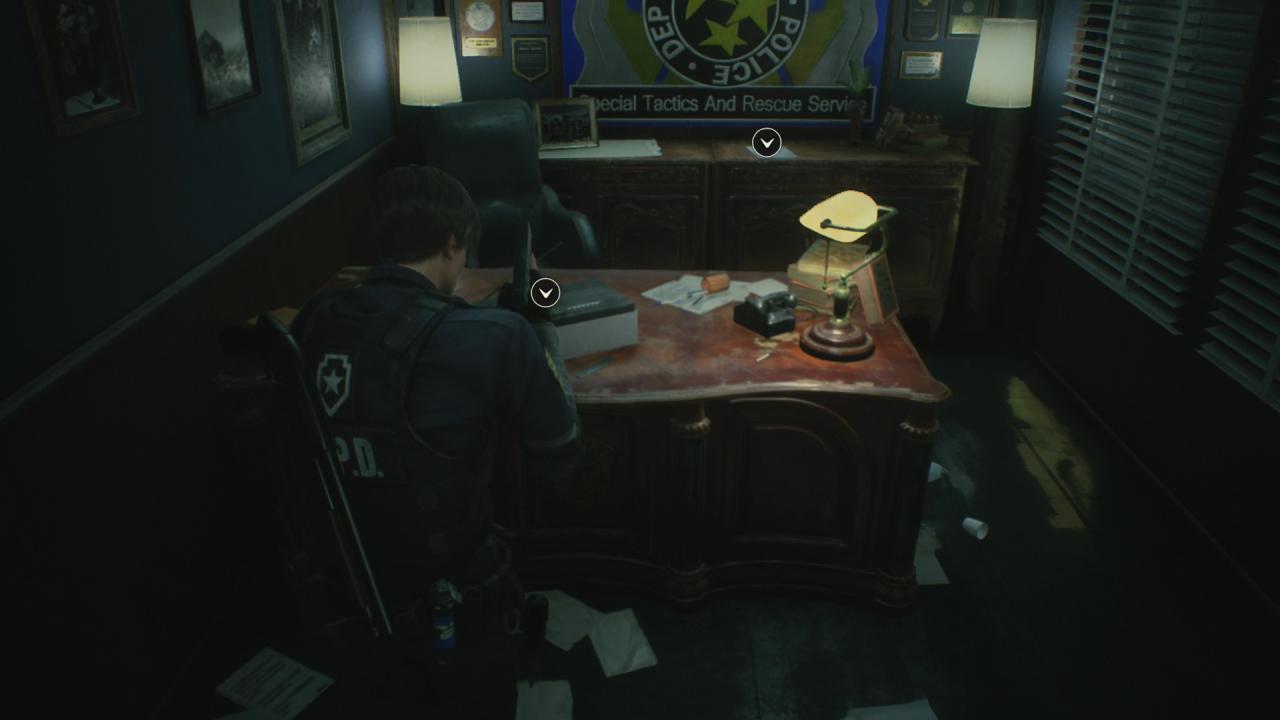 [25/01/2019] Im STARS Büro von Albert Wesker findet ihr hinten die Kombination für den Safe im Büro des ersten Stocks.