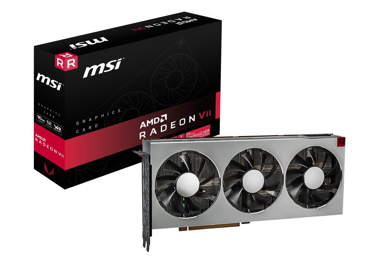 [14/02/2019] AMD Radeon VII: Derzeit verwenden alle Hersteller, so wie auch MSI, das Referenzdesign von AMD