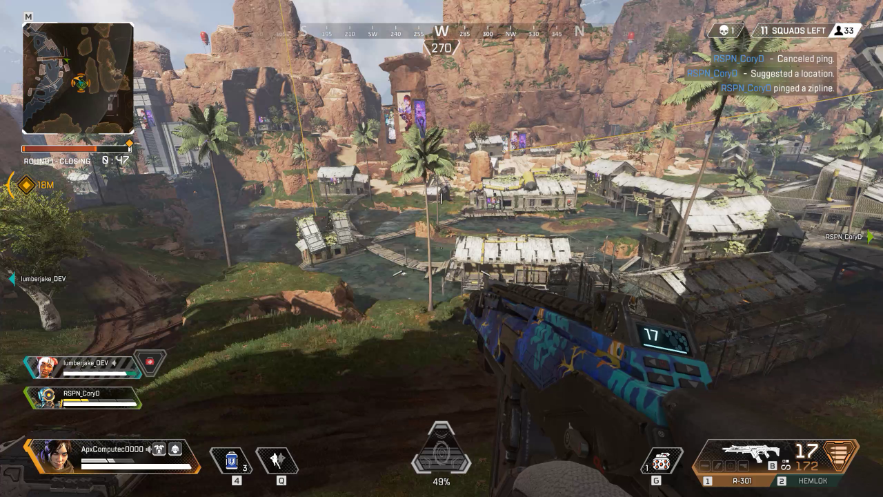 Apex Legends: Die Spielwelt ist wundervoll in Szene gesetzt, ohne unnötige Dinge. Schick und doch perfekt geeignet für intensive Kämpfe.
