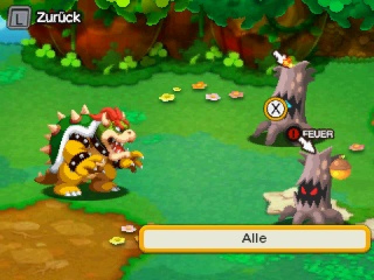 Mario & Luigi: Abenteuer Bowser + Bowser Jr.s Reise: 3DS-Neuauflage des Nintendo-Rollenspiels im Test (2).

