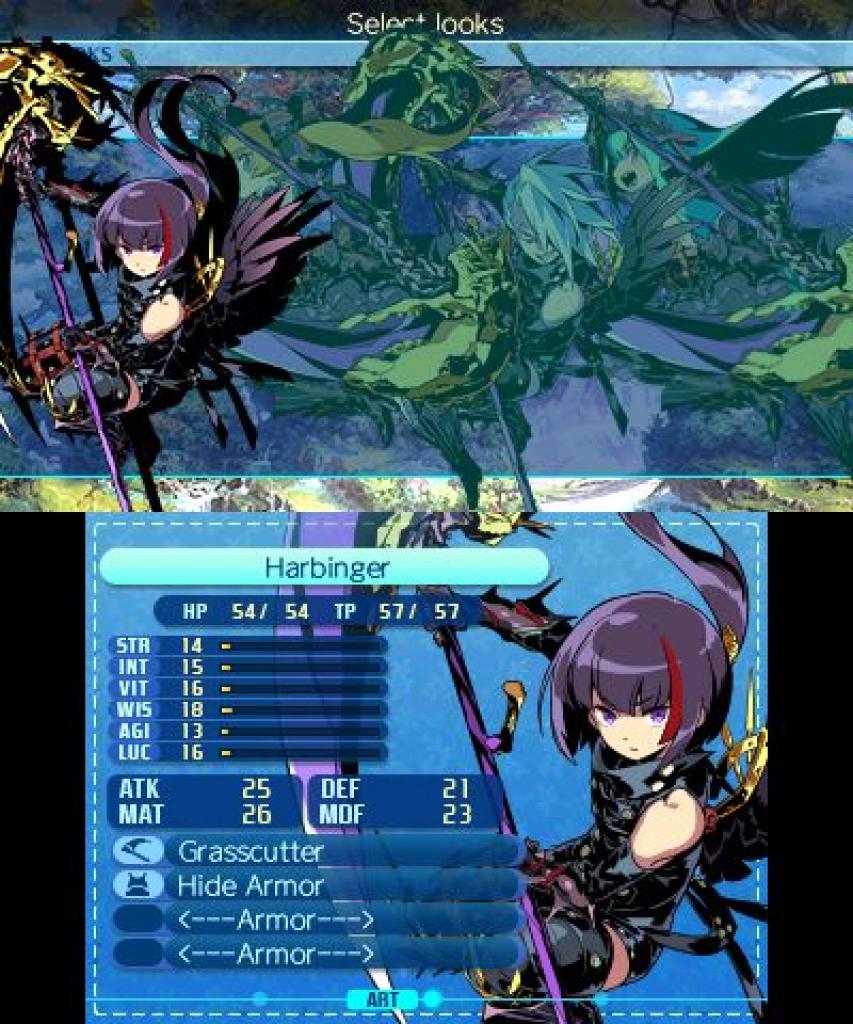Etrian Odyssey Nexus unterstützende Klassen: Harbinger