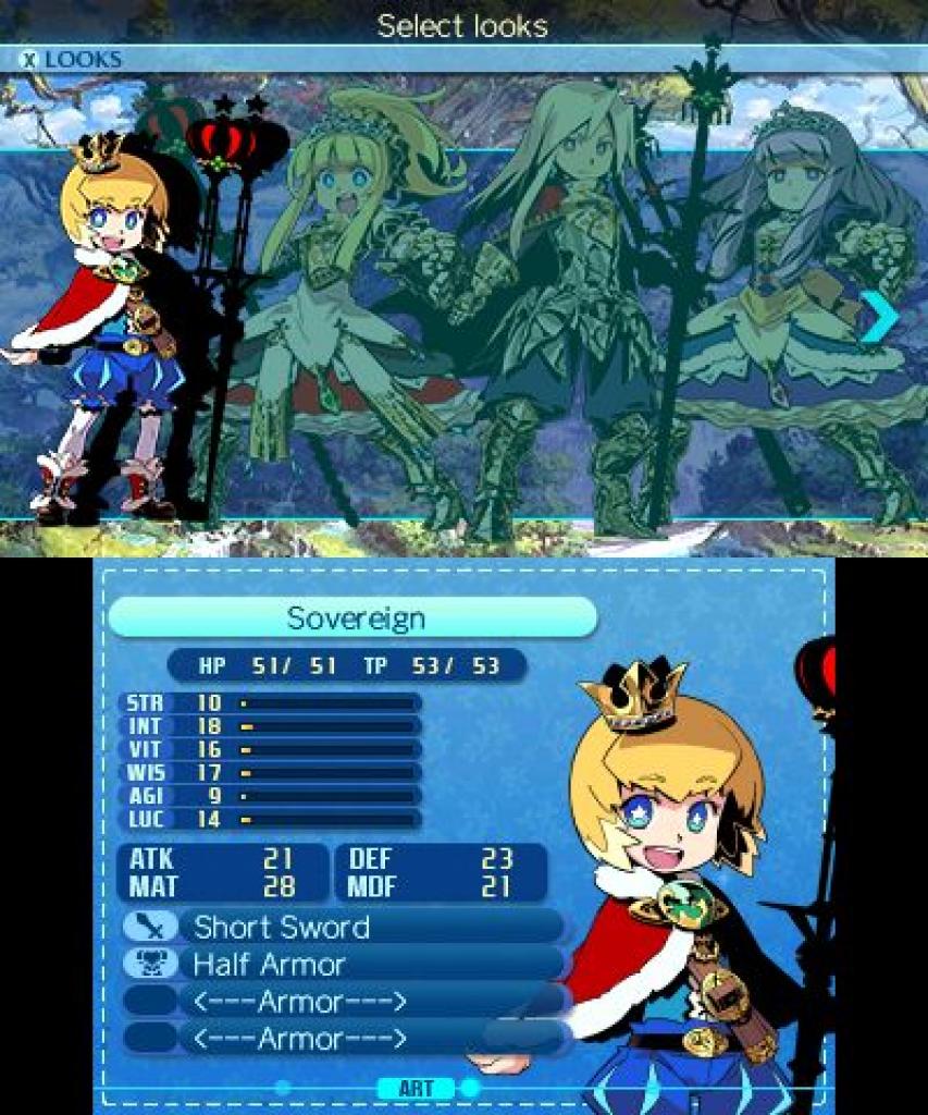 Etrian Odyssey Nexus unterstützende Klassen: Sovereign