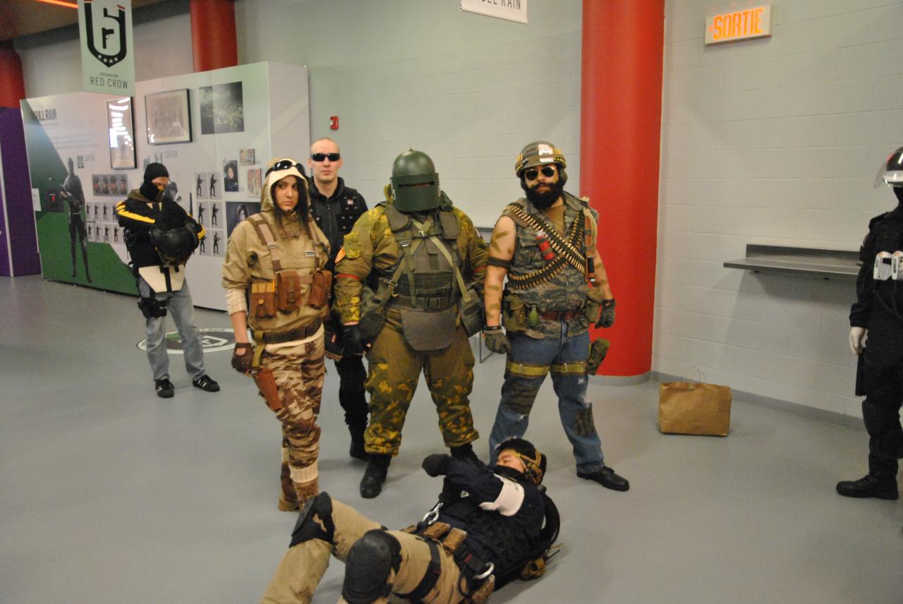 [28/02/2019] Rainbow Six: Siege ist sehr beliebt bei Cosplayern.