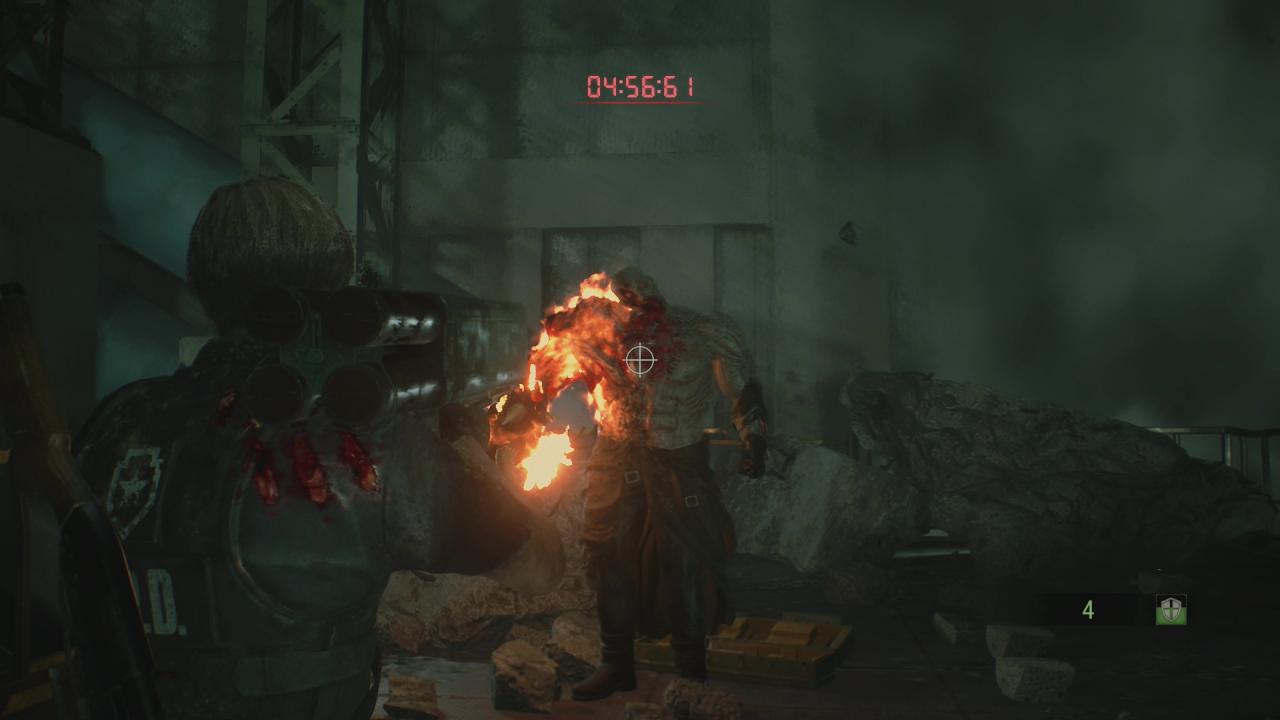 [06/02/2019] Mit dem Raketenwerfer gebt ihr Mr. X Tyrant den Rest.