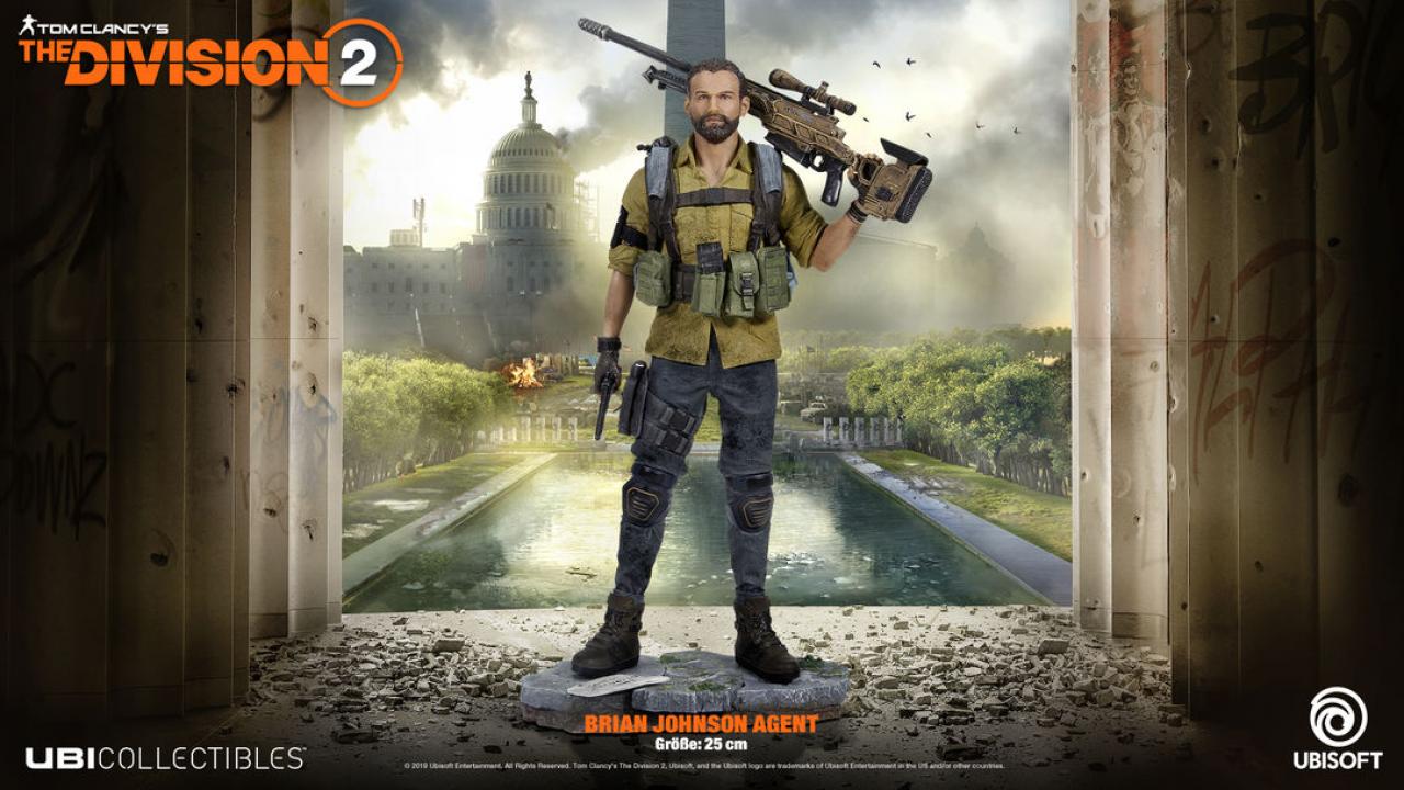 [15/02/2019] Ebenfalls bei Ubisoft gibt es diese Figur von Brian Johnson aus Tom Clancy's The Division 2. Bei Ubisoft könnt ihr eure eventuell verdienten Ubi-Units in eine Ersparnis beim Verkaufspreis umwandeln.