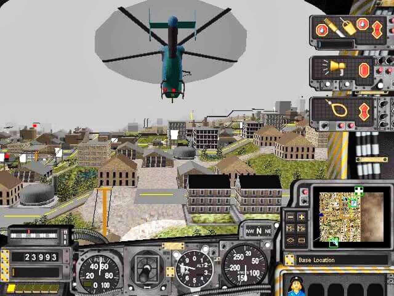[21/02/2019] Sim Copter (1996):&nbsp;Mit dem wachsenden Erfolg der Marke Sim City versuchte Maxis, die bereits gebauten Städte in andere Projekte zu integrieren. Sim Copter für den PC war kompatibel zu Sim City 2000. Bedeutet: Spieler erkunden in der Flugsimulation in lizenzierten Helikoptern wie dem Schweizer 300C oder dem Bell 212 ihre eigenen Metropolen und erhalten so einen ganz anderen Blick für die eigene Kreation. Im Mittelpunkt stehen vor allem Rettungseinsätze und das Koordinieren von Polizei, Feuerwehr und Krankenhäusern. Passenderweise untermalt unter anderem Wagners „Walkürenritt“ das Geschehen. Sim Copter floppte allerdings und war – ähnlich wie der Action-Racer Streets of Sim City – ein gescheiterter Versuch, die Marke Sim City zu erweitern.