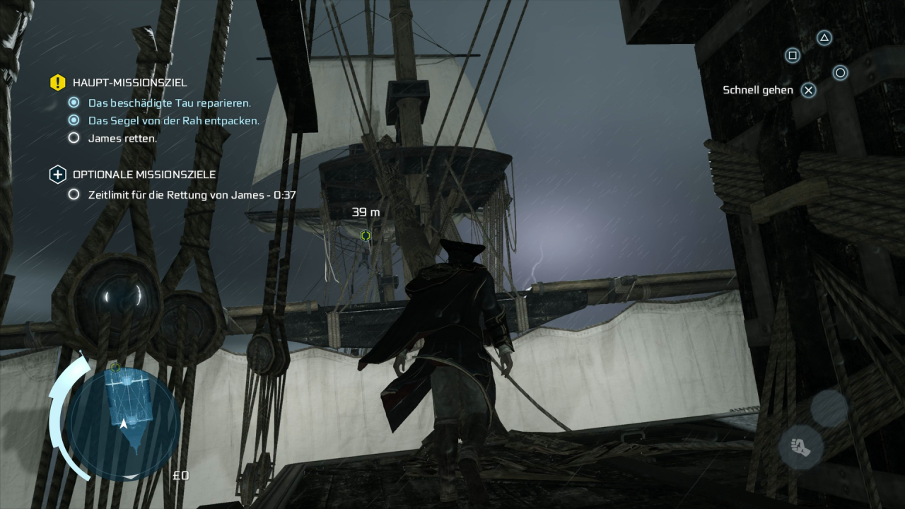 [28/03/2019] Die Remasterd-Fassung von Assassin's Creed 3 bietet HDR-Lichteffekte.