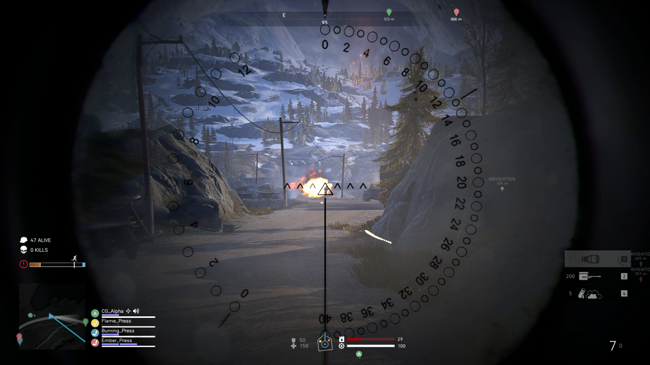[18/03/2019] Alle vier Squad-Mitglieder passen in einen Panzer. Die Fahrzeuge haben allerdings nur eine beschränkte Menge Treibstoff und Munition an Bord.