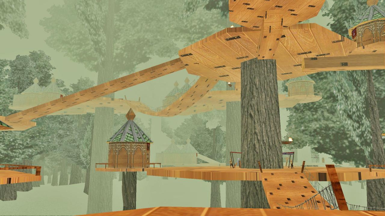 [14/03/2019] Die Waldelfen-Heimat Kelethin im Greater-Faydark-Wald gehört zu den charismatischsten Zonen von Everquest. Auf vielen Servern wurde hier auch der Großteil des Handels abgefertigt.