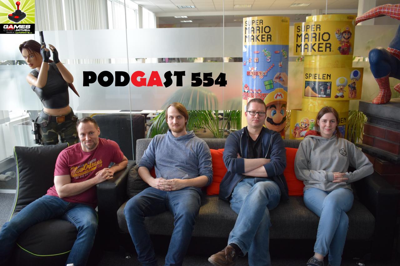 [15/03/2019] Games Aktuell Podcast 554: Andy, Thomas, Felix, Katha