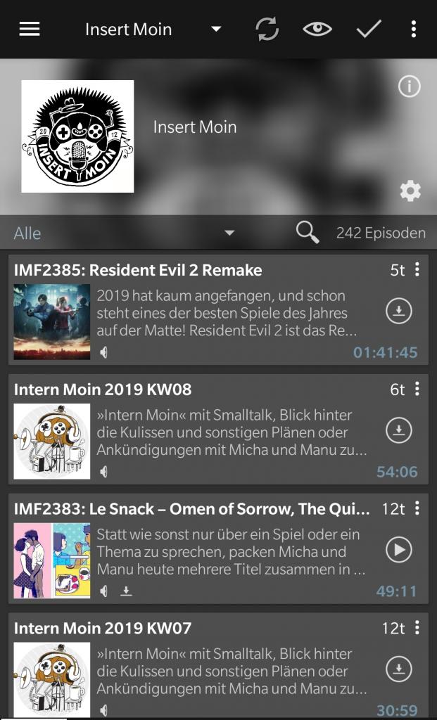 [01/03/2019] Den Podcast Insert Moin gibt es bereits seit 2010 und das Besondere an ihm ist, dass er täglich neue Inhalte veröffentlicht.