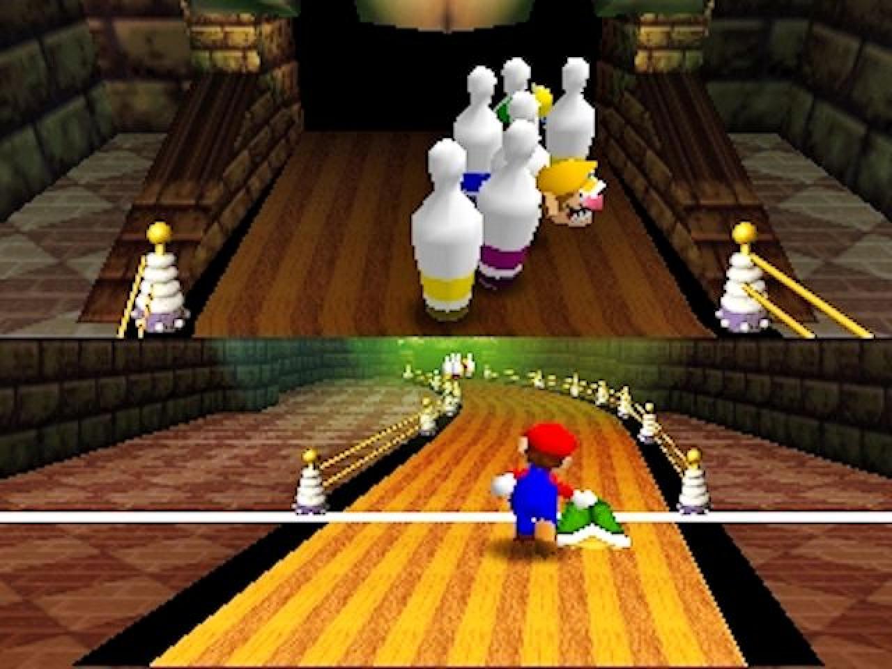 [08/03/2019] Treffer, versenkt! Mit Rumble Pak macht Mario Party für Nintendo 64 sogar noch einen Tick mehr Spaß. Witzig: Im Brettspiel-Modus vibriert es, wenn man wieder an der Reihe ist.