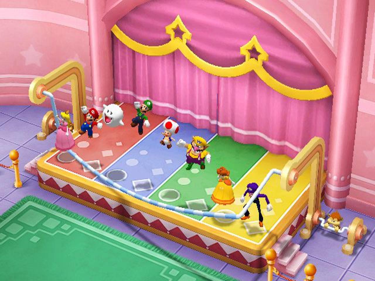 [08/03/2019] Bei Mario Party 7 für den Gamecube dürfen nicht nur vier, sondern teilweise acht Spieler mitmischen. Je zwei Spieler teilen sich dann einen Controller.