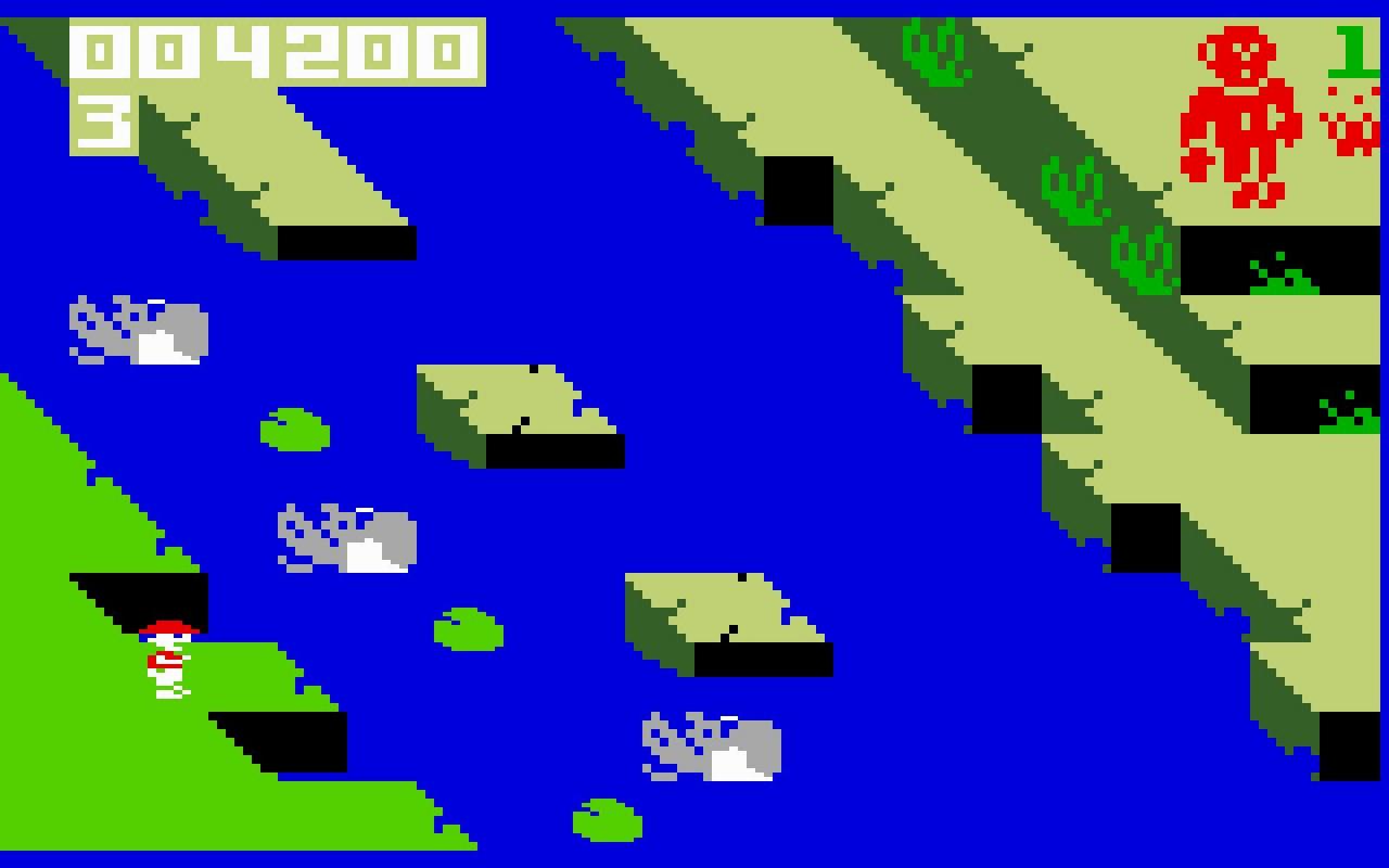[19/03/2019] Sega kündigte vier Spiele für das Intellivision an. Veröffentlicht wurde letztendlich nur der Iso-Plattformer Congo Bongo. Module sind relativ selten und kosten bei eBay neu rund 150 Euro und mehr.