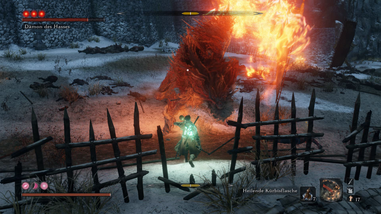 [29/03/2019] Der Dämon des Hasses ist einer der schwierigsten Gegner des Spiels und deshalb auch nur ein Secret-Boss.