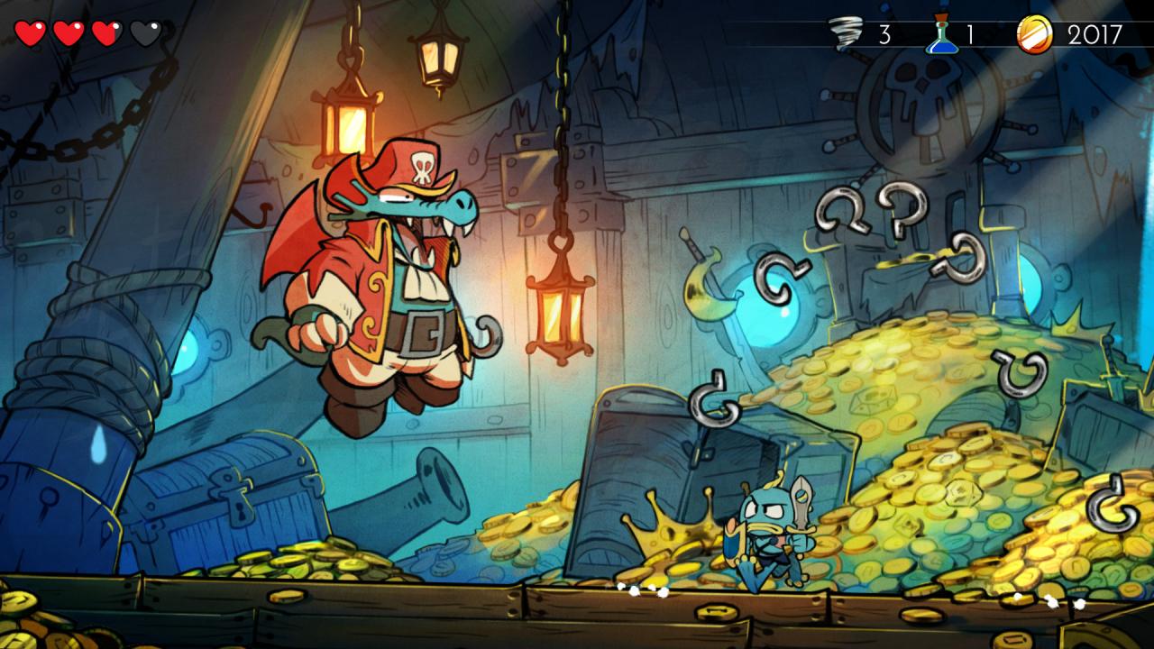 [25/04/2019] Wonder Boy: The Dragon’s Trap von Lizardcube ist ein gelungenes Remake des dritten Wonder-Boy-Teils und für PC, Mac, Linux, PS4, Xbox One und Switch erhältlich. Genial: Auf Knopfdruck könnt ihr jederzeit zwischen der 8-Bit-Version und der massiv überarbeiteten HD-Variante umschalten.