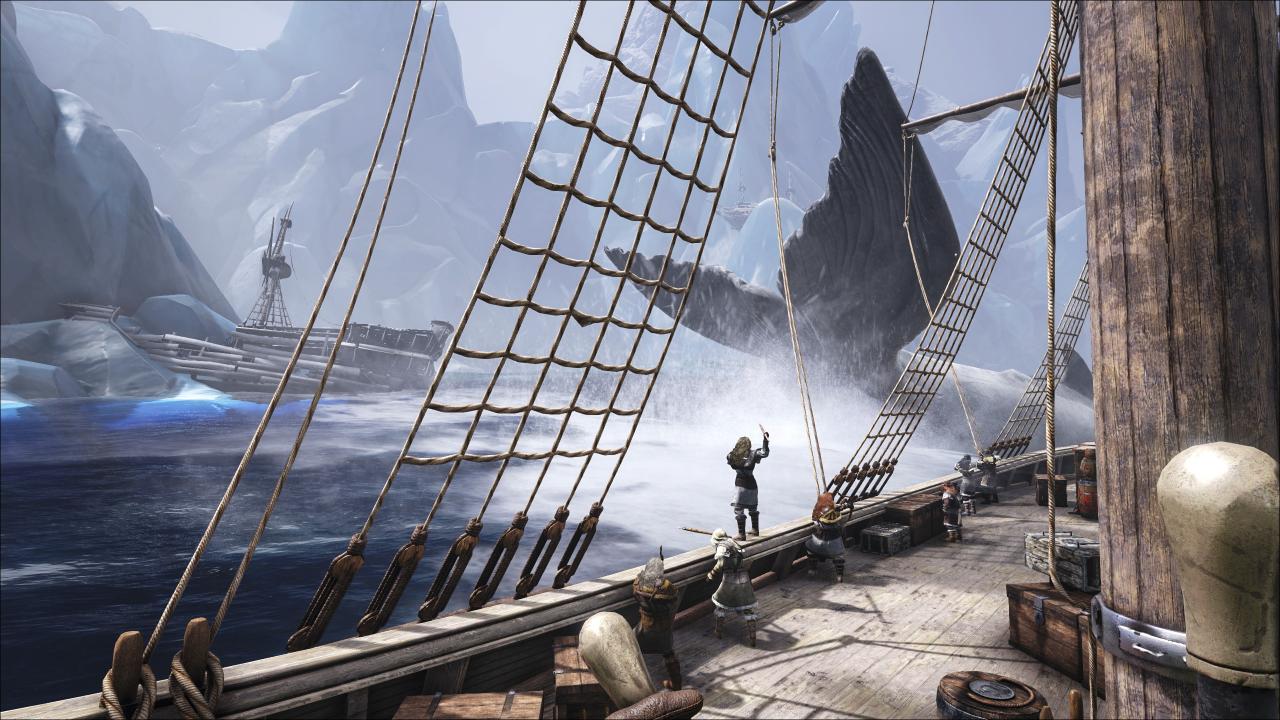 [17/04/2019] Atlas (2018)Statt auf Dinosauriern reitet ihr in diesem via Steam Early Access (und demnächst auch via Xbox Game Preview) erhältlichen Survival-MMO auf den Wellen. Davon abgesehen ähnelt das in der First-Person-Perspektive spielbare Atlas jedoch seinem Schwestertitel Ark: Survival Evolved in vielerlei Hinsicht – gigantische Ausmaße, nicht enden wollende Möglichkeiten und einige technische Problemchen inklusive. Das Piraten-Game ist für entdeckungsfreudige Naturen dennoch einen Blick wert, denn die gleichzeitig von bis zu 40.000 Freibeutern bevölkerte XXL-Spielwelt bietet euch jede Menge Möglichkeiten, darunter individualisierbare Schiffe nebst eigener Crew, Inselfestungen, PvE- und PvP-Schlachten auf offener See, fette Monster mit mythologischem Einschlag und allerlei Verbesserungsmöglichkeiten für den eigenen Helden.