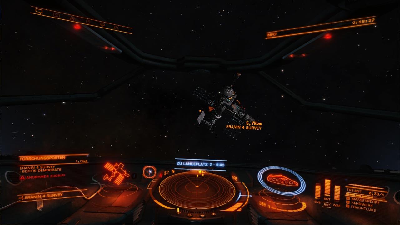 [26/04/2019] Licht- und Schatteneffekte lassen die Stationen in Elite: Dangerous besonders plastisch aussehen. 