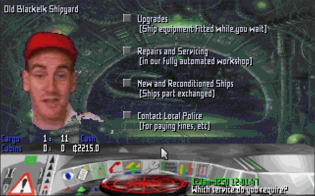 [26/04/2019] First Encounters ist das einzige Elite-Spiel, in dem ihr gefilmte Schauspieler zu Gesicht bekommt.
